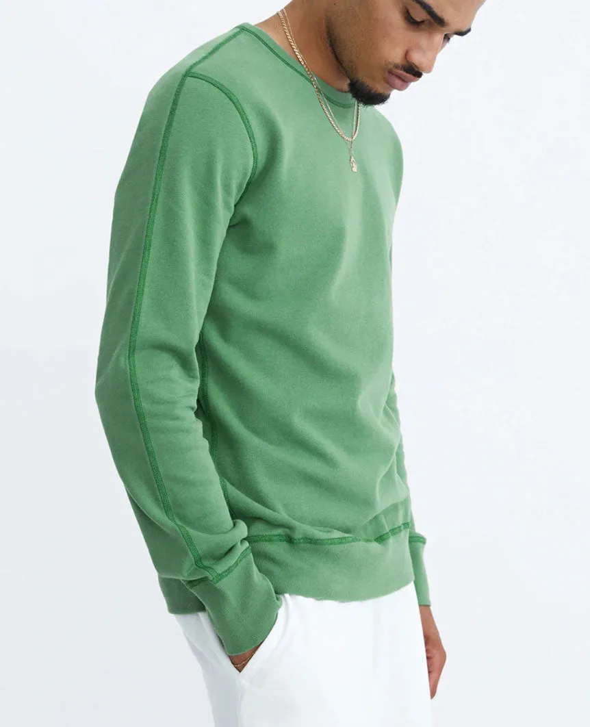 Lightweight Terry Crewneck Jade