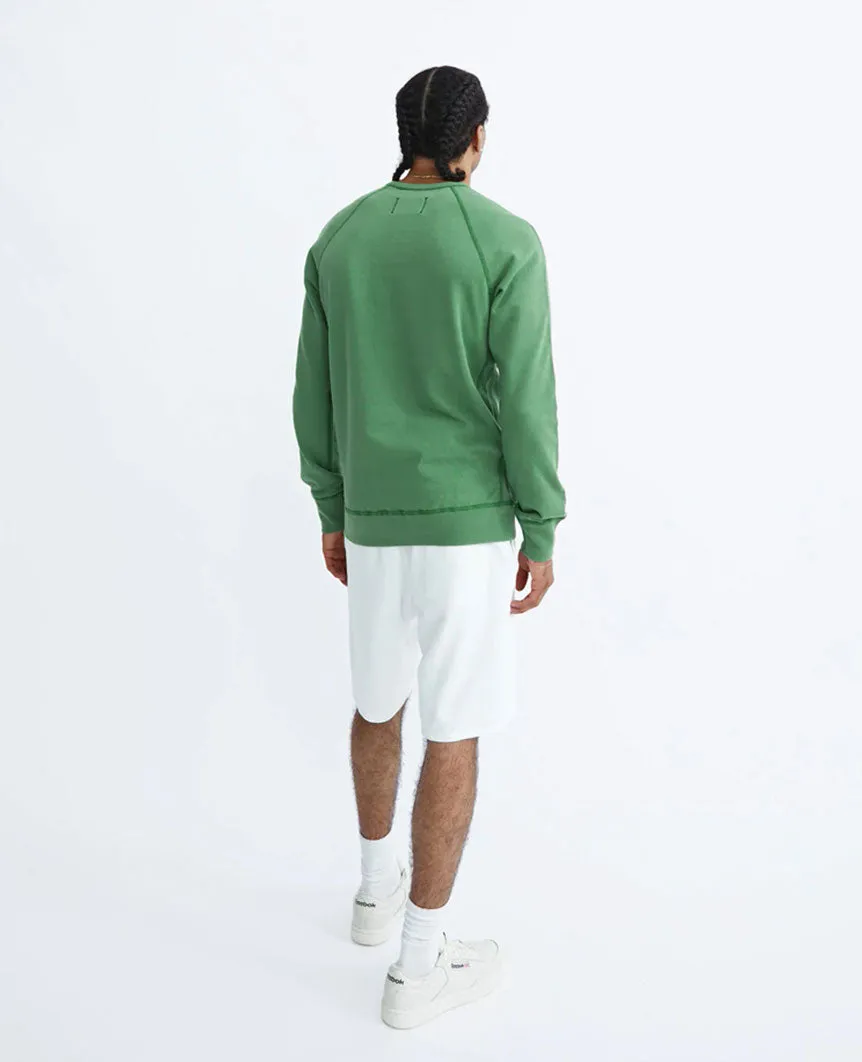 Lightweight Terry Crewneck Jade