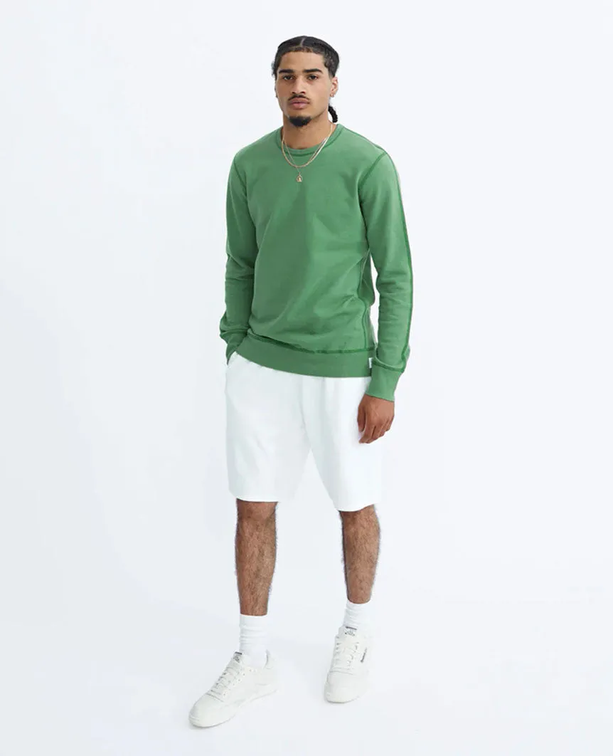 Lightweight Terry Crewneck Jade