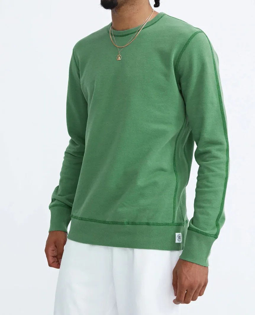 Lightweight Terry Crewneck Jade