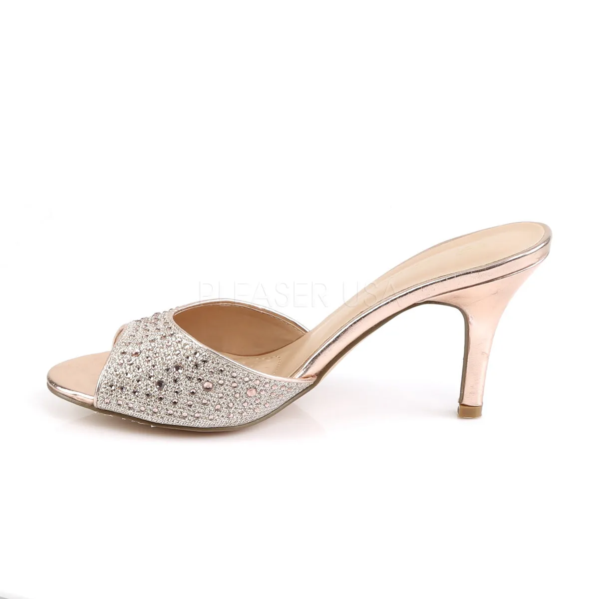 LUCY-01  Gold Glitter Mesh Fabric