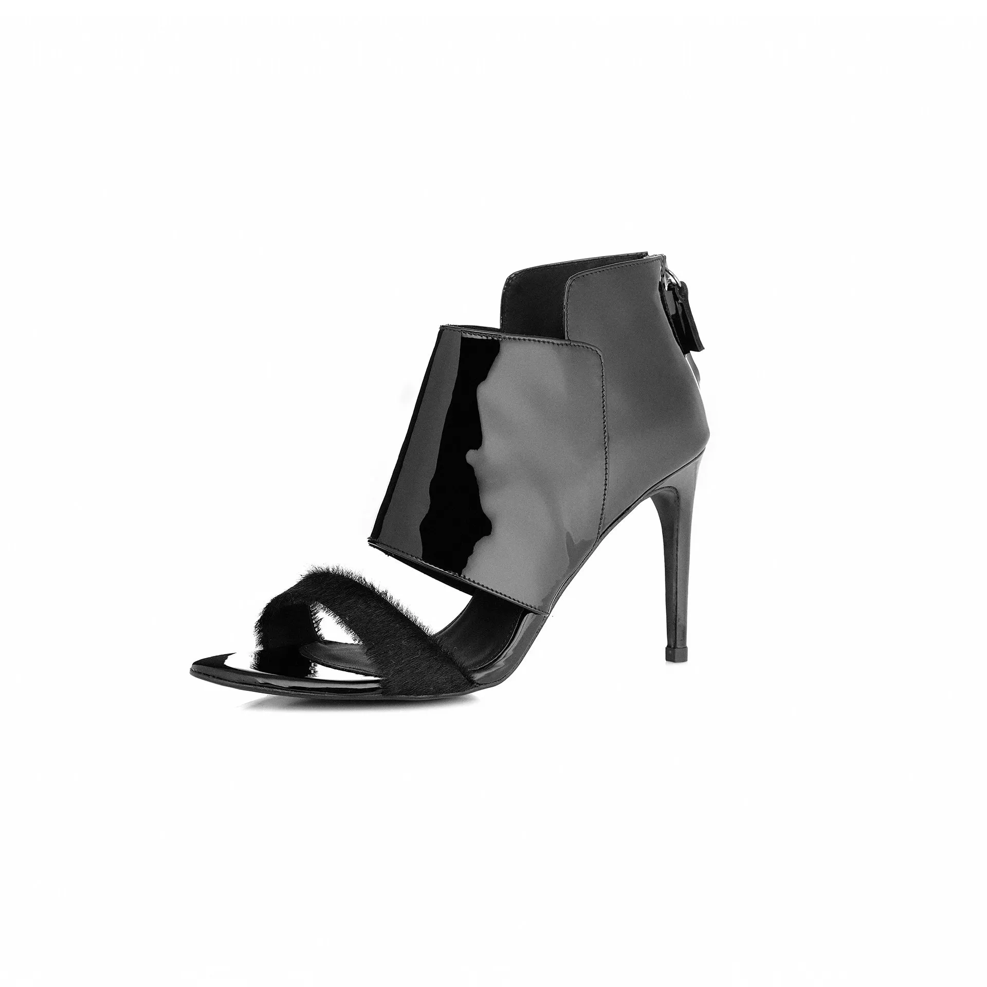 Luna Black Sandals