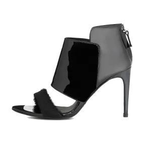 Luna Black Sandals