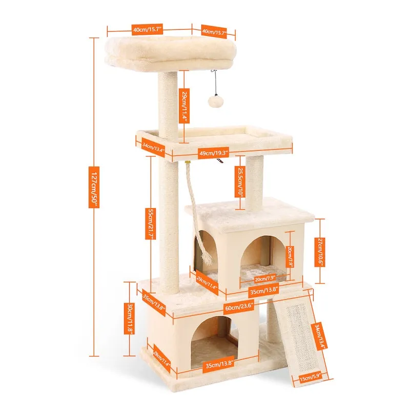 Luxury Cat Tree Playground Wooden House