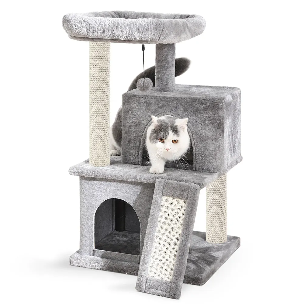 Luxury Cat Tree Playground Wooden House