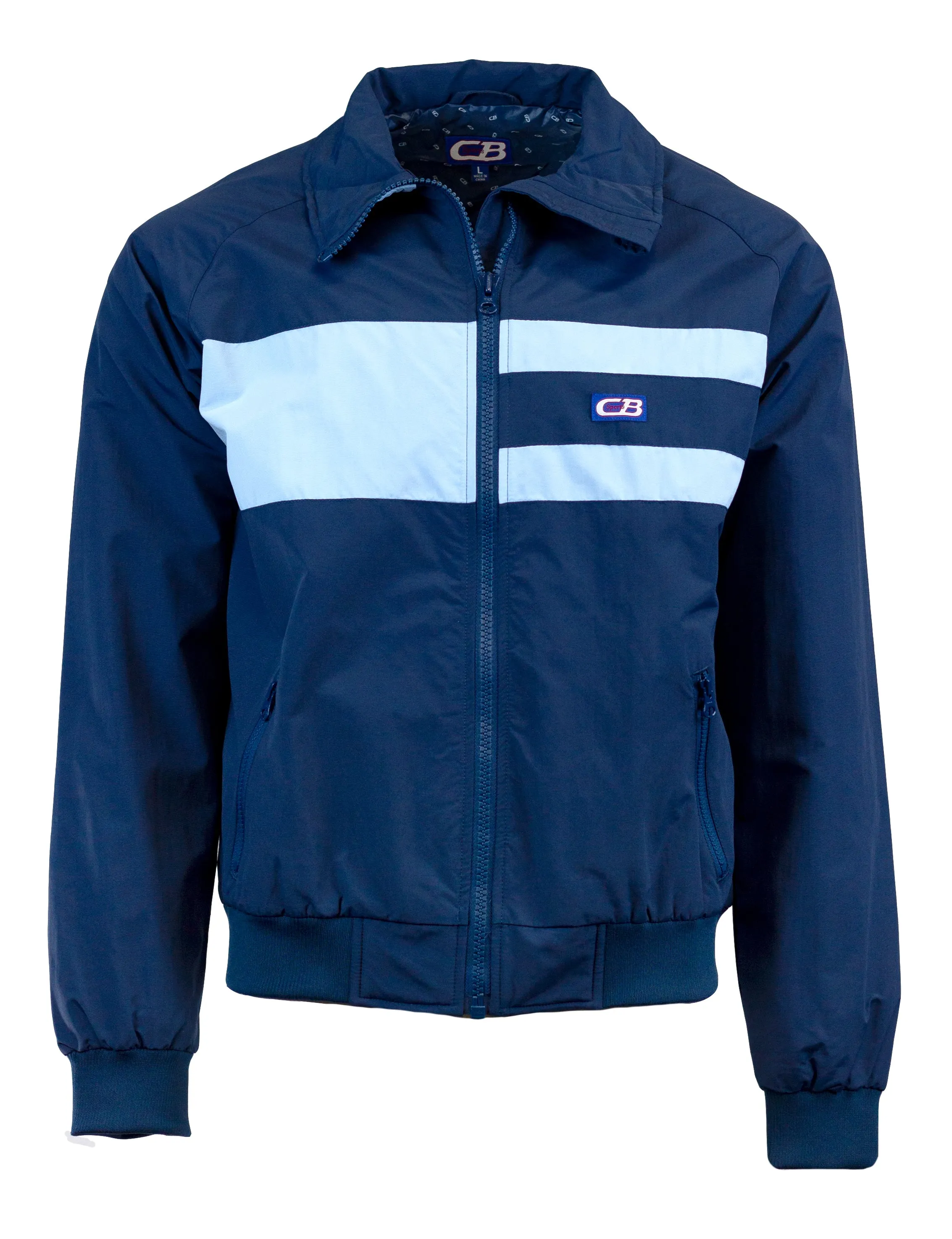 Men's Double Stripe Bomber