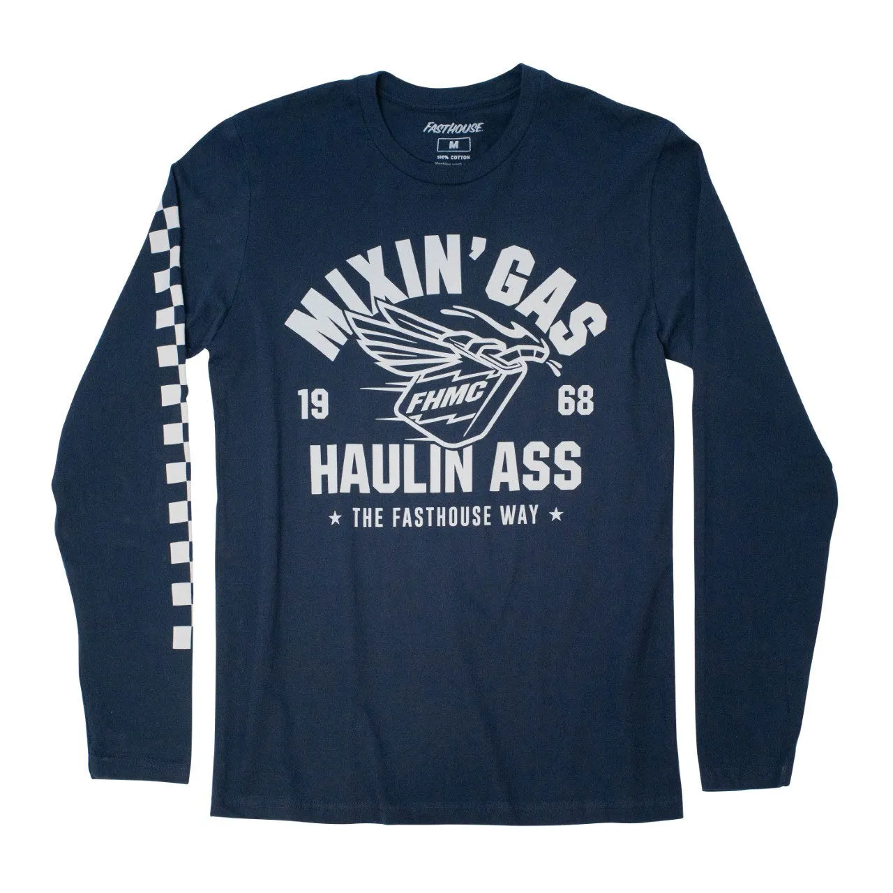 Mixing Gas Pro Am LS Tee - Navy