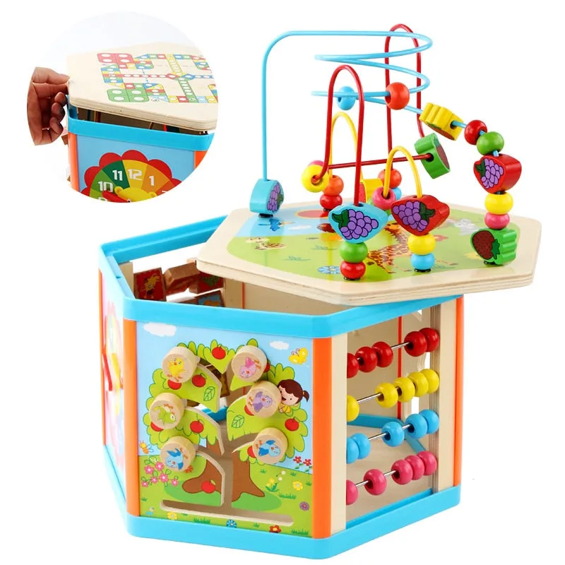 Montessori Multilayer Wooden Educational Toys