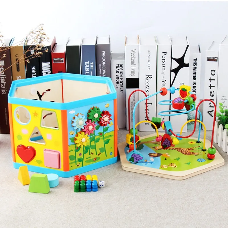 Montessori Multilayer Wooden Educational Toys