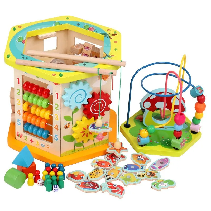 Montessori Multilayer Wooden Educational Toys