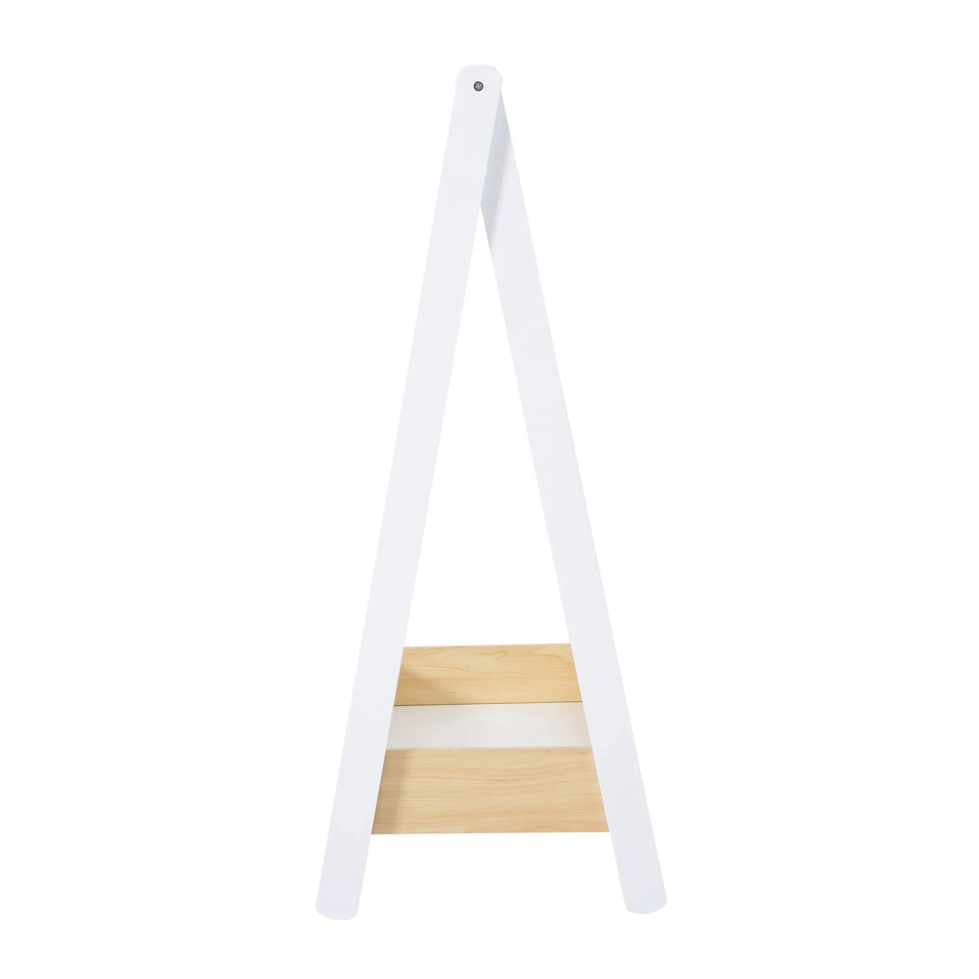 Montessori Wooden Childrens Clothes Rail with Storage | Dress up Rail | 98cm High