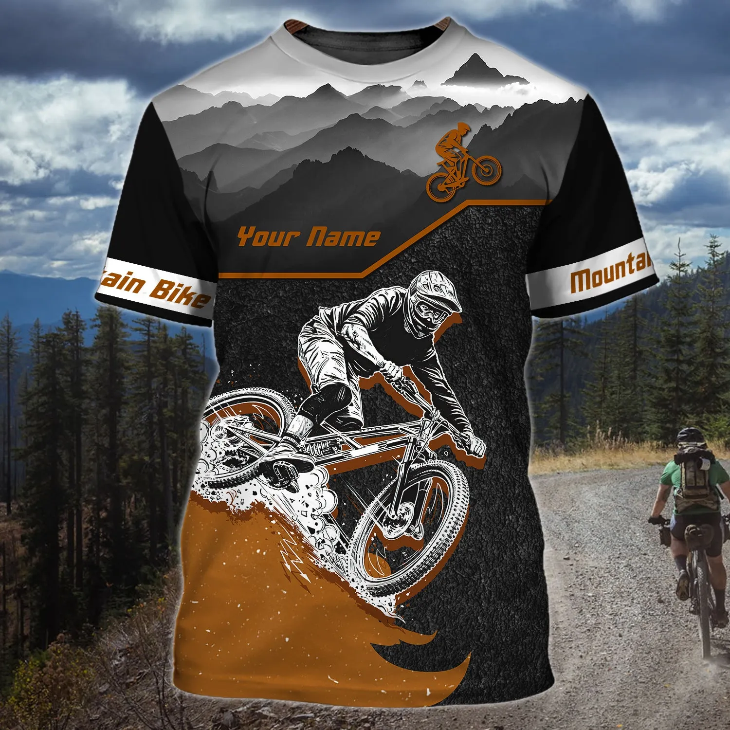 Mountain biking - 3D Tshirt - ATM2K