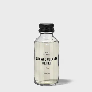 Multi-Surface Cleaner Refill - Glass Bottle