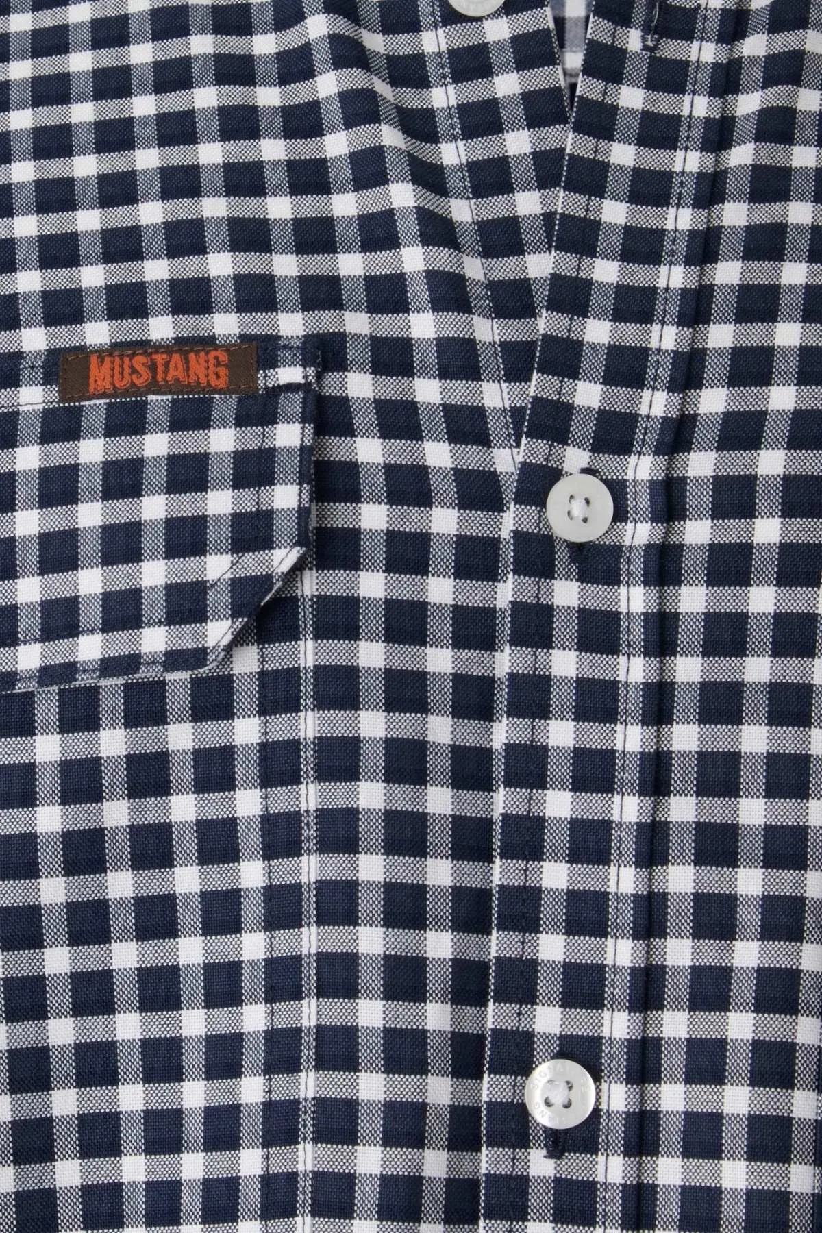 Mustang Signature Check Shirt