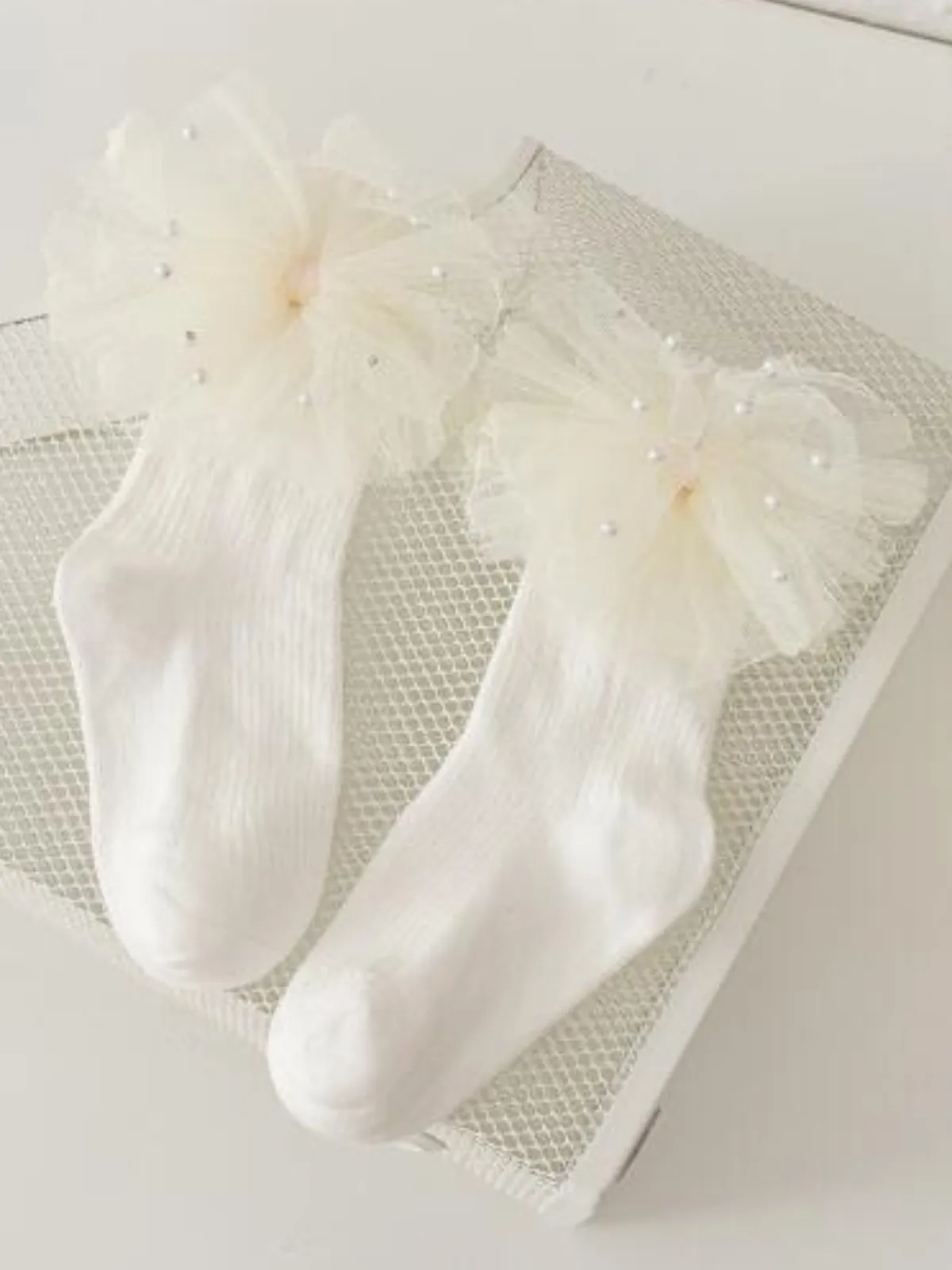 My Pearly Fashionista Socks With Bow