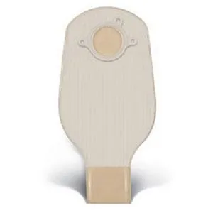 Natura® Two-Piece Drainable Pouch, Flange 1-3/4" (45mm), Opaque 12" (30.5cm), Tail Clip - Box of 20