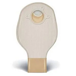 Natura® Two-Piece Drainable Pouch, Flange 2-1/4" (57mm), Opaque 10" (25.4cm), Tail Clip - Box of 10