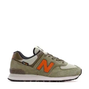 New Balance Unisex 574 Dark Olive U574SOC