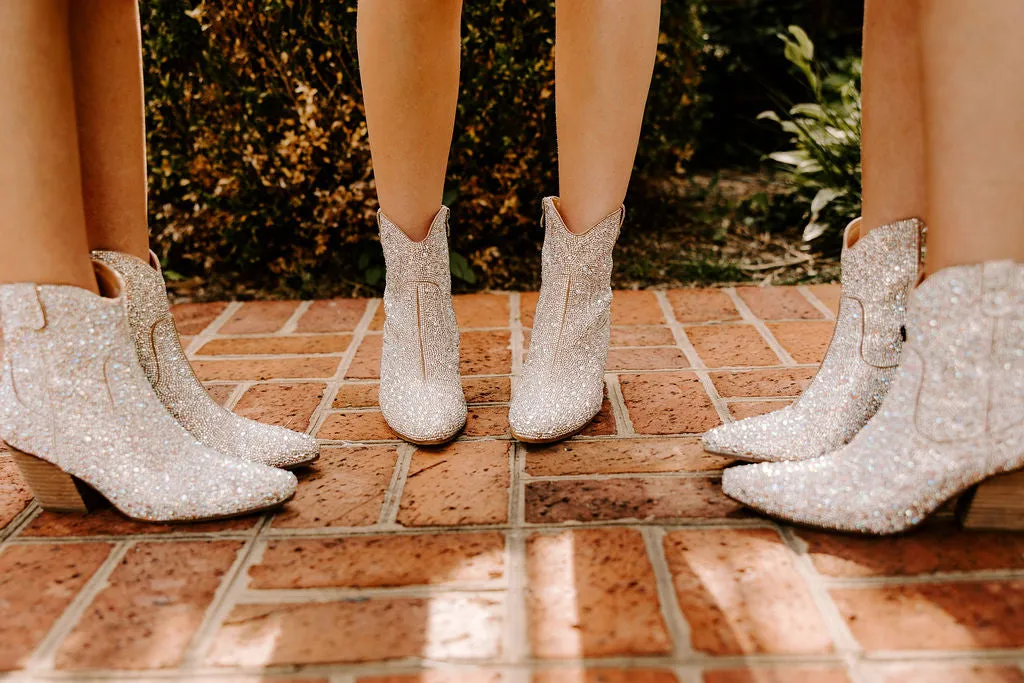 Night Out Rhinestone Booties