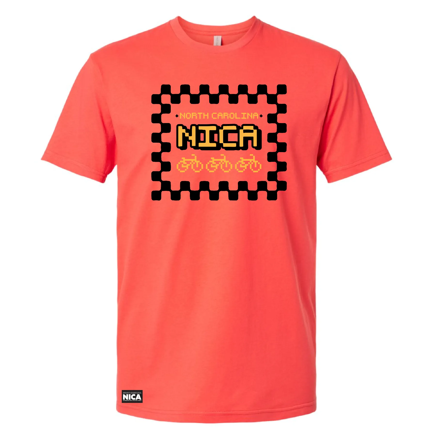 North Carolina NICA 2025 Rad Pixels Tee