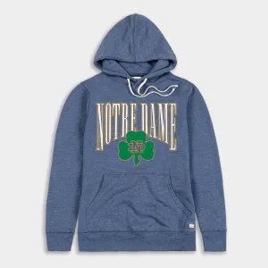 Notre Dame Fighting Irish Retro Shamrock Hoodie