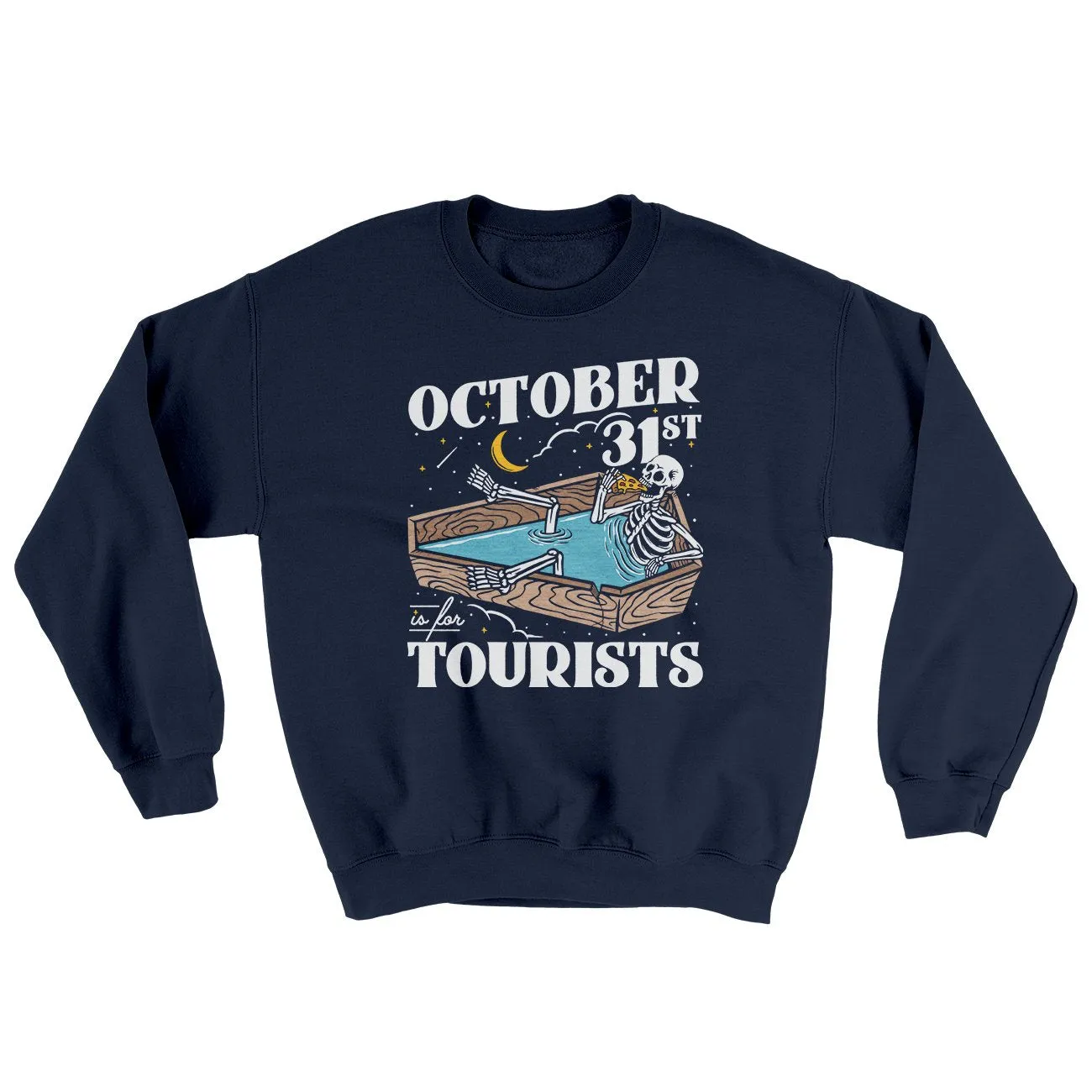 October 31st Is For Tourists Ugly Sweater