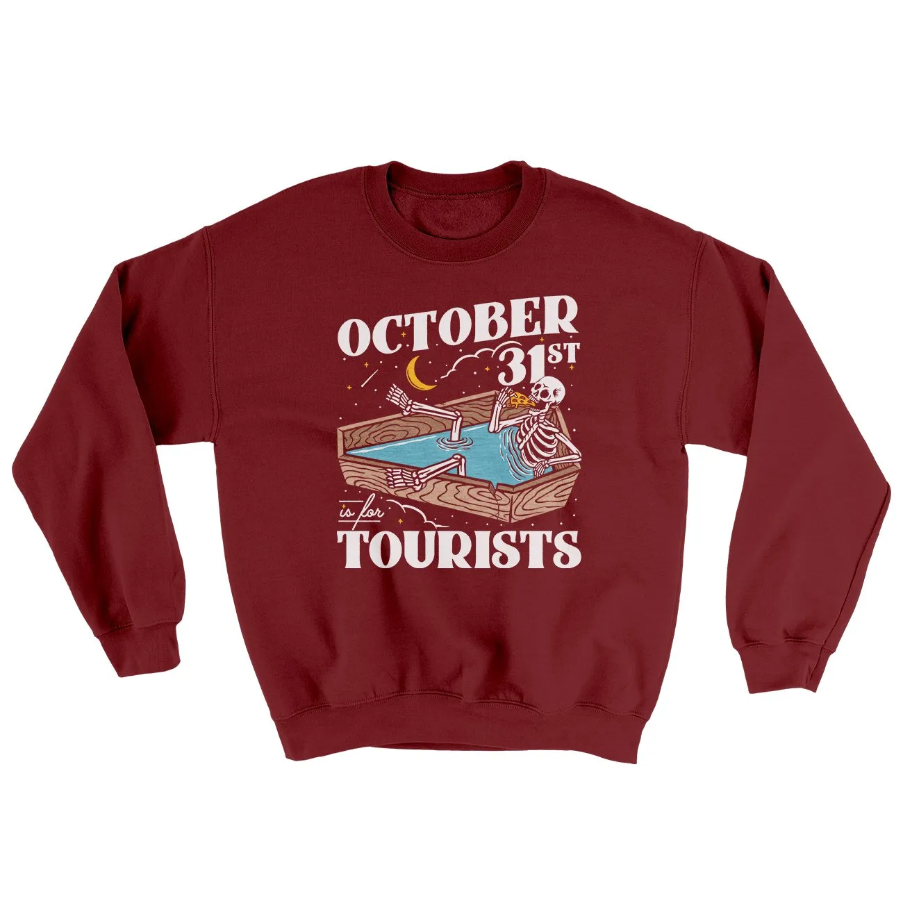 October 31st Is For Tourists Ugly Sweater