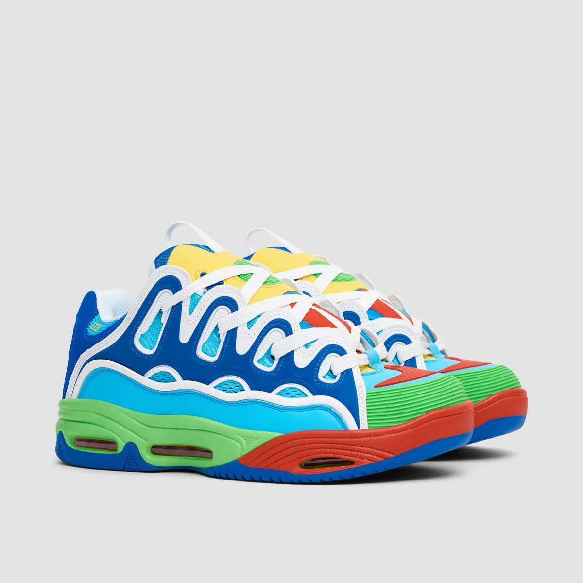 Osiris D3 2001 Shoes - Blue/Lime/Multi
