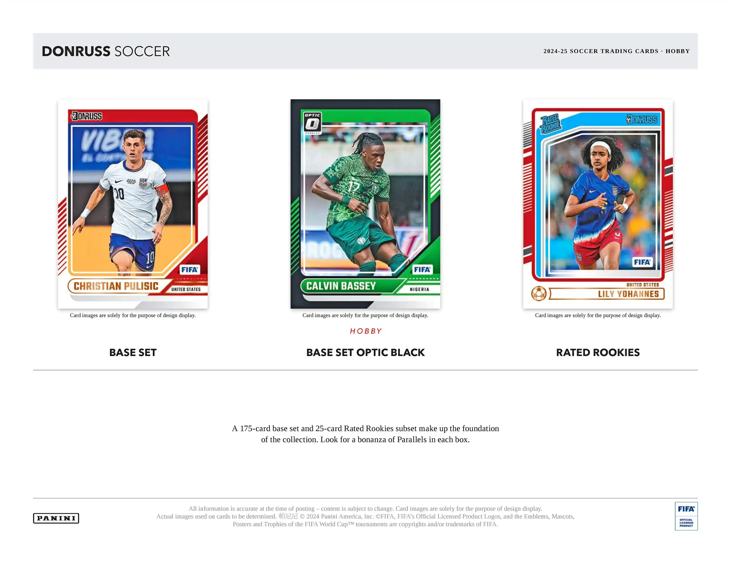 Panini Donruss Soccer 2024/25 - Hobby Box