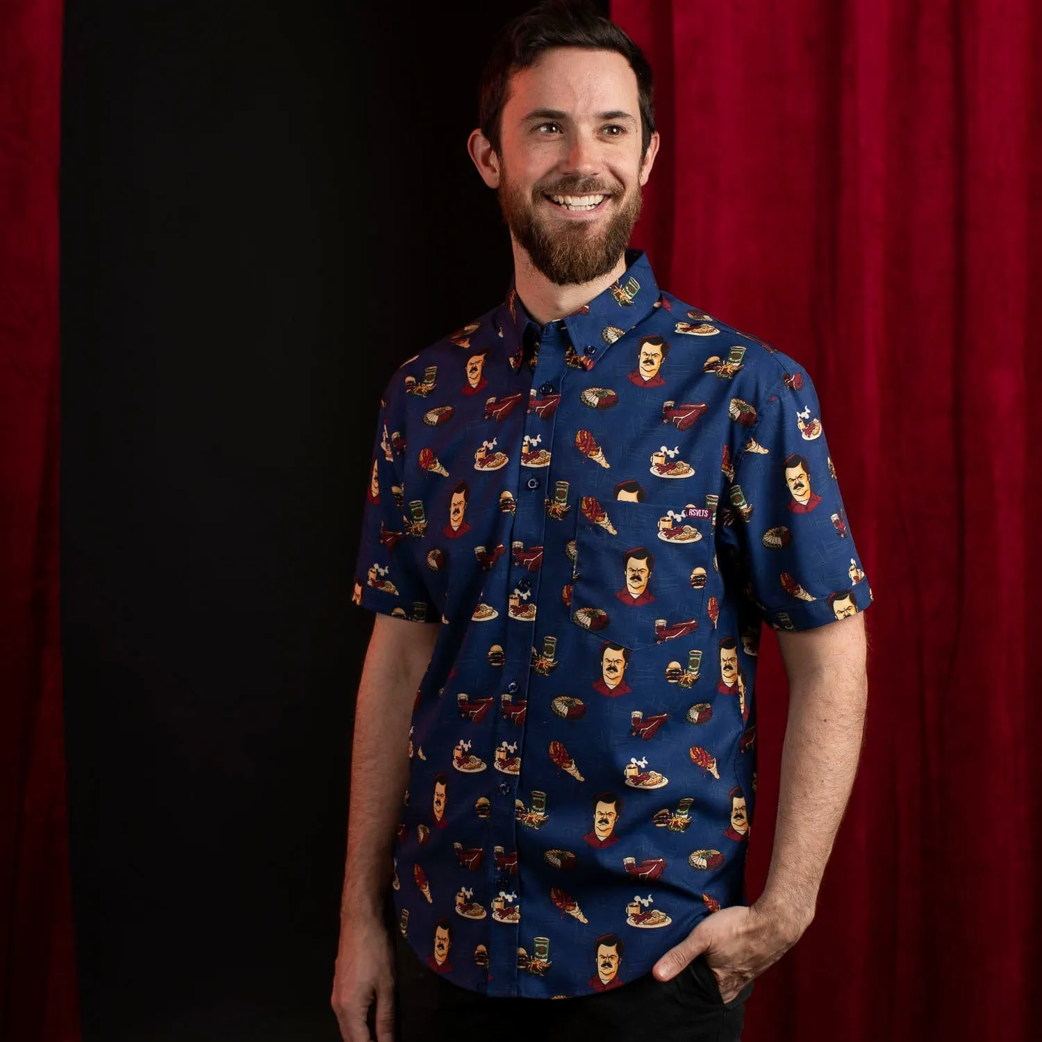 Parks and Recreation “Turf ‘n’ Turf” – KUNUFLEX Short Sleeve Shirt