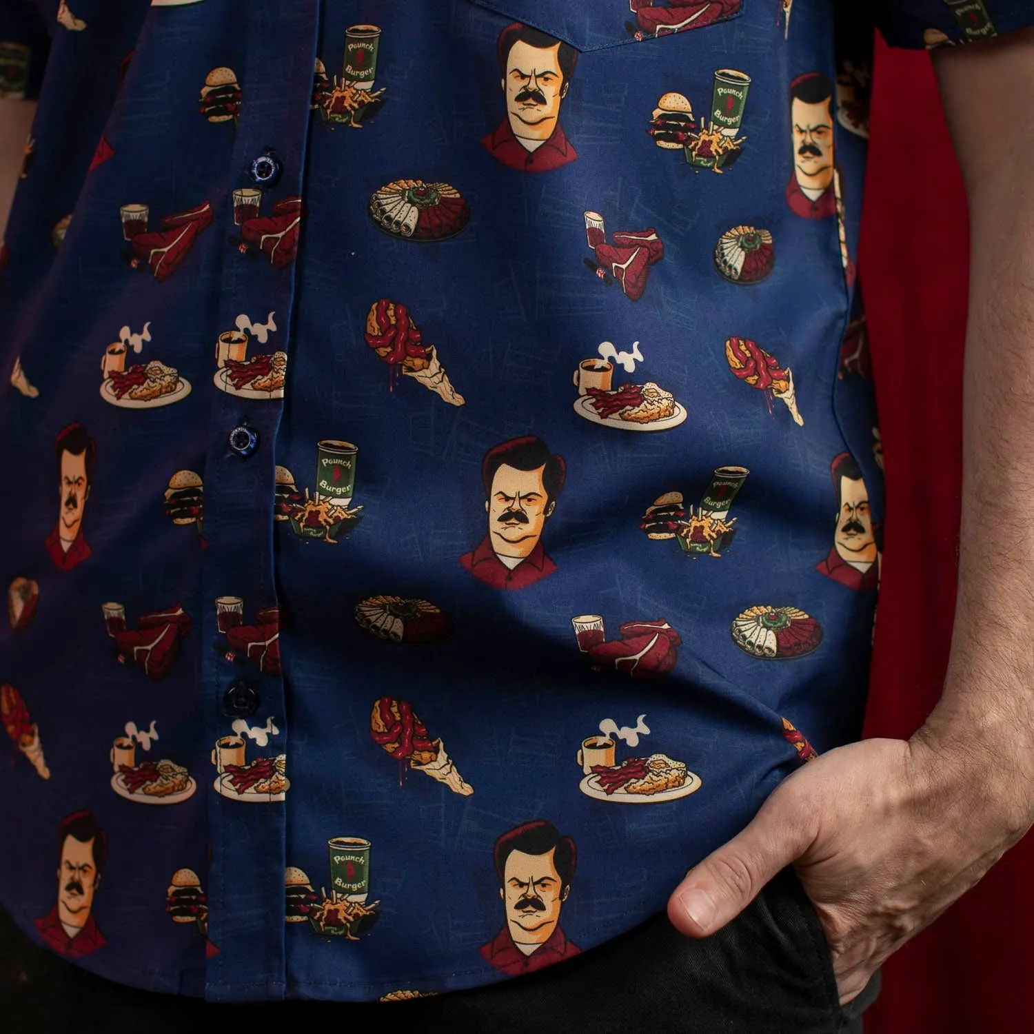 Parks and Recreation “Turf ‘n’ Turf” – KUNUFLEX Short Sleeve Shirt