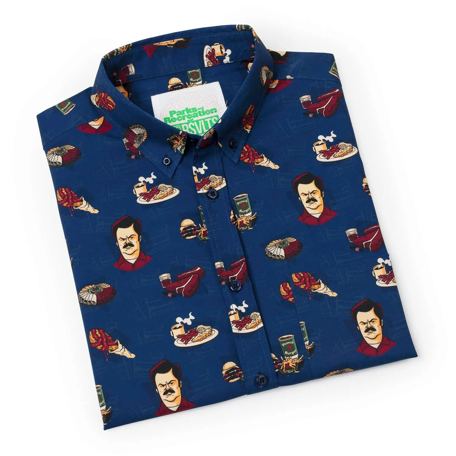 Parks and Recreation “Turf ‘n’ Turf” – KUNUFLEX Short Sleeve Shirt