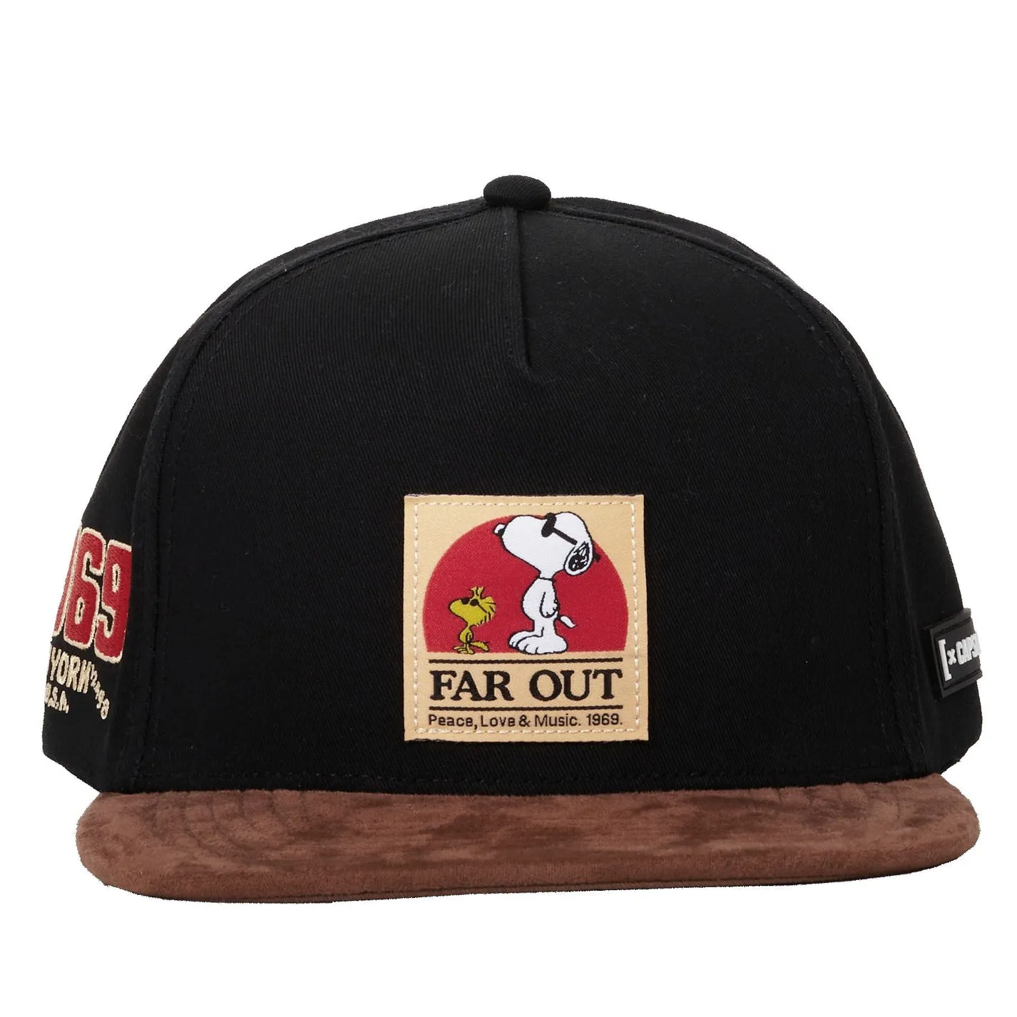 Peanuts Outdoor Snapback Hat Flat Bill  Hat