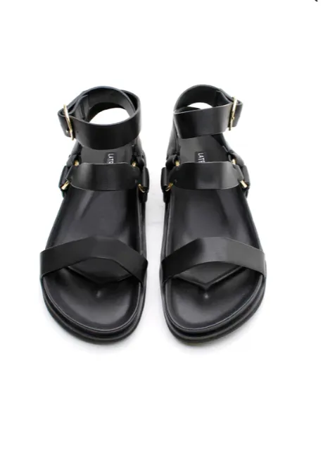 Platform Sandal Black
