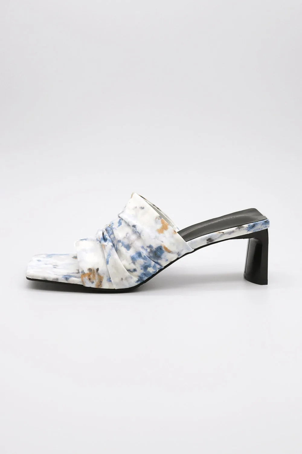 Pleather Shirring Pumps