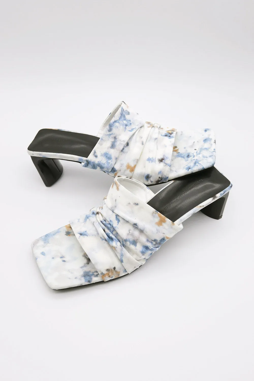 Pleather Shirring Pumps