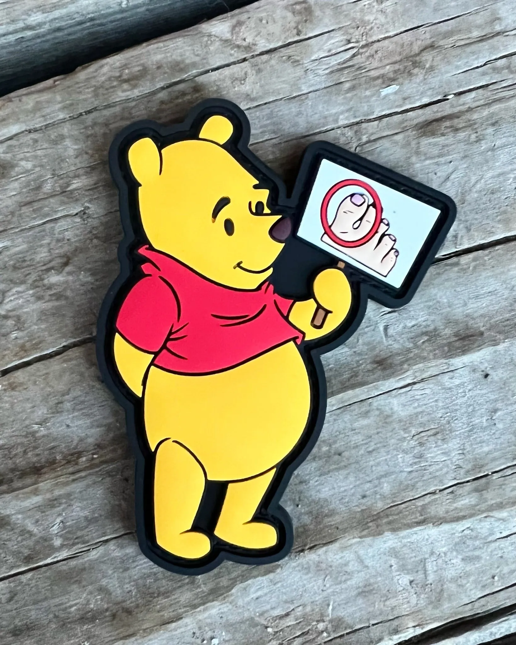 Poo-Toe PVC Morale Patch