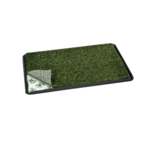 PoochPad Indoor Turf Dog Potty Connectable 16" x 24" Tray/Pad & Turf