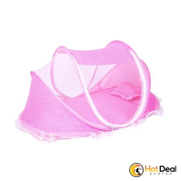 Portable Mesh Baby Crib
