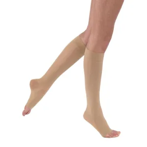 PR/1 JOBST ULTRASHEER WOMEN, KNEE HIGH PETITE, 20-30MMHG, LG, NATURAL, OPEN TOE