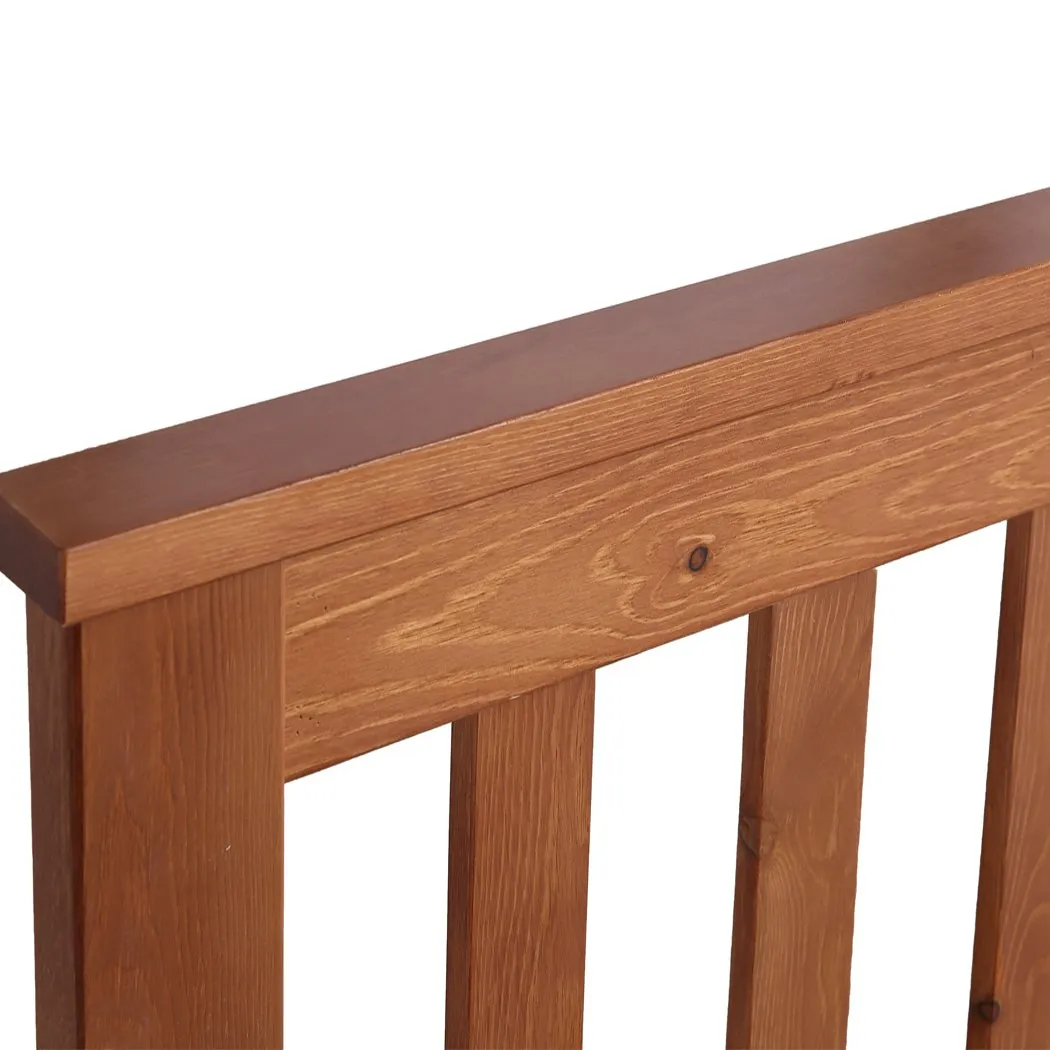 Premium Pine Wood Kids Children Bed Frame Mattress Platform Single Size