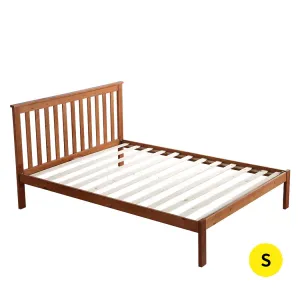 Premium Pine Wood Kids Children Bed Frame Mattress Platform Single Size
