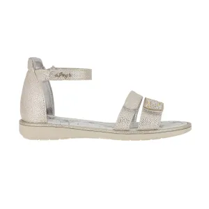 Primigi Beige Leather Open Toe Sandals