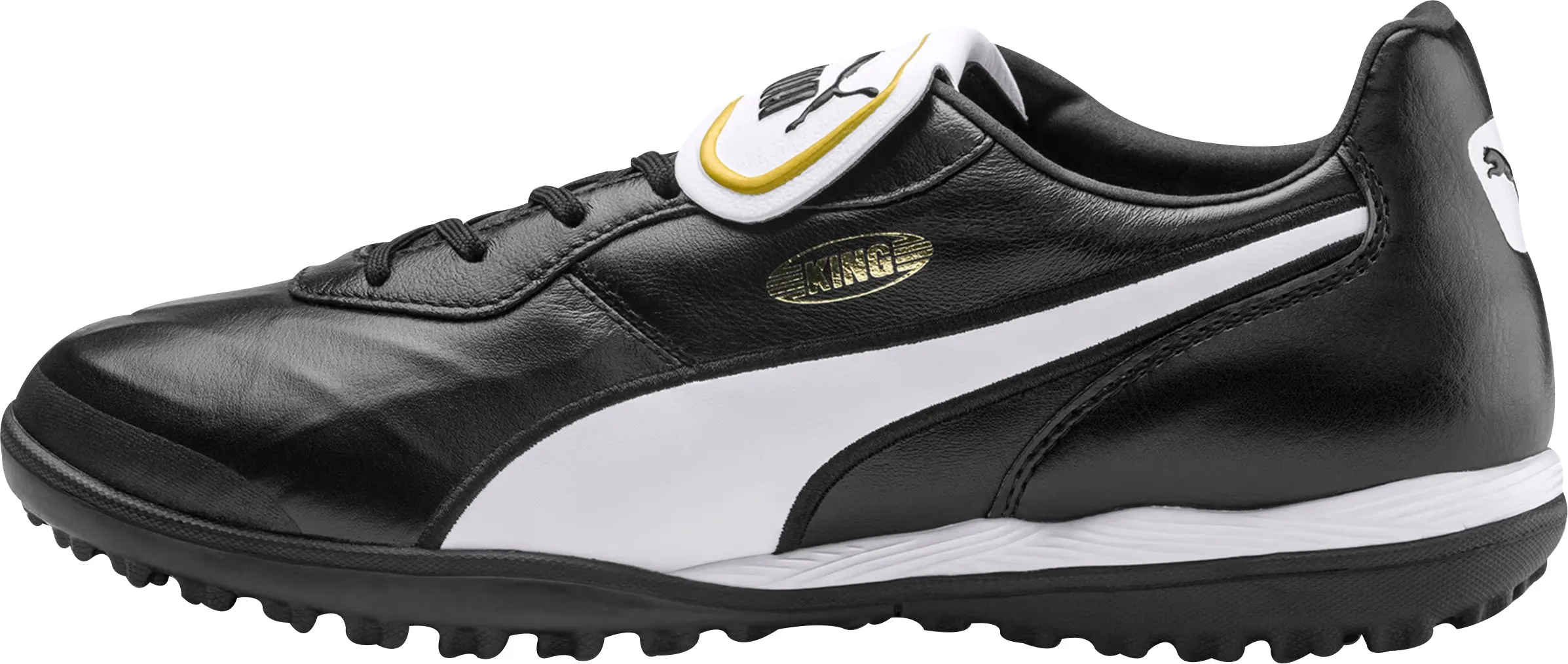 Puma King Top TT Astro Turf Mens Football Boots - Black
