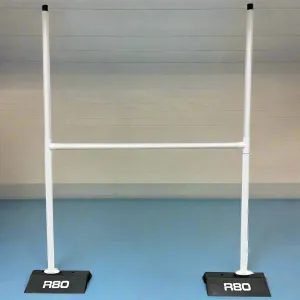 R80 Junior Portable Goal Posts - Indoor / Hard Surface Set