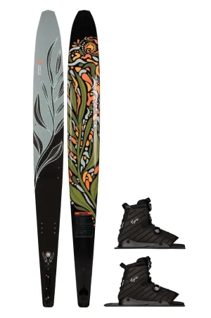 Radar Lyric Graphite w/ Double Lyric Boa Waterski Package 2025