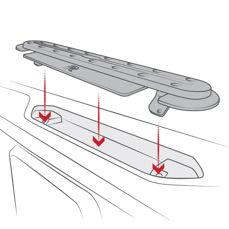RAM® Tough-Track™ for '18-21 Jeep JL/Gladiator (RAM-DT-204-TRACK-A12U)