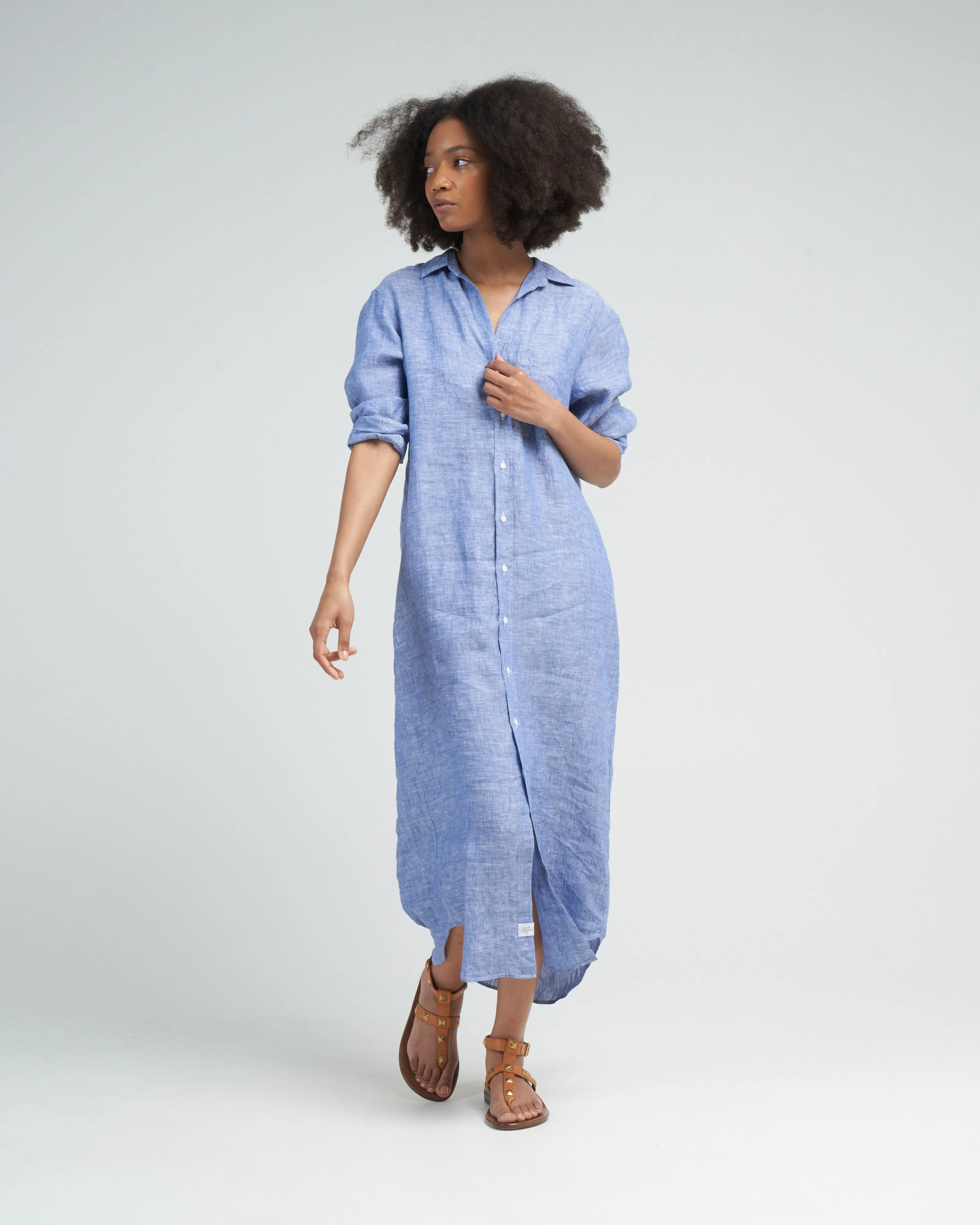 rory woven long dress