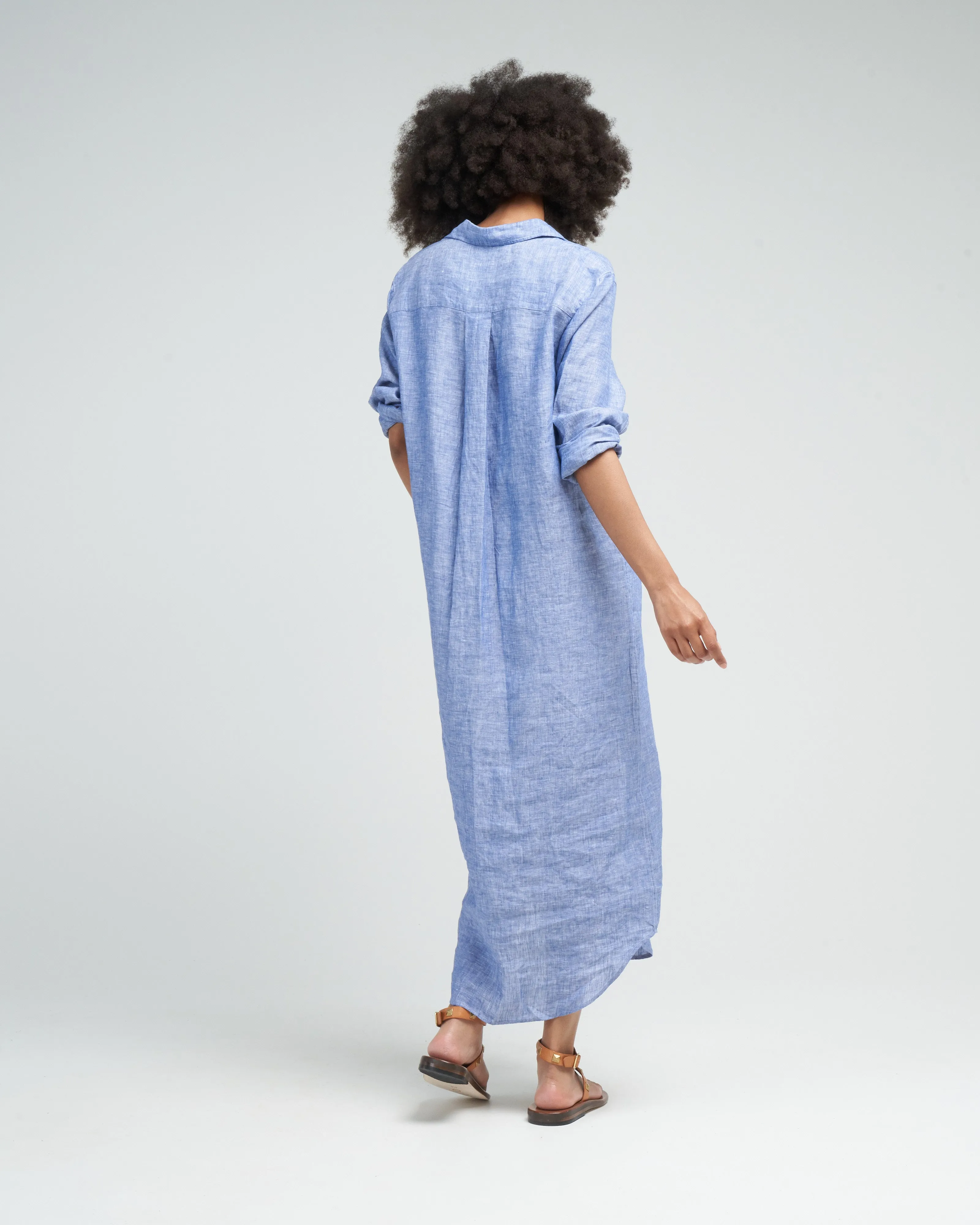 rory woven long dress