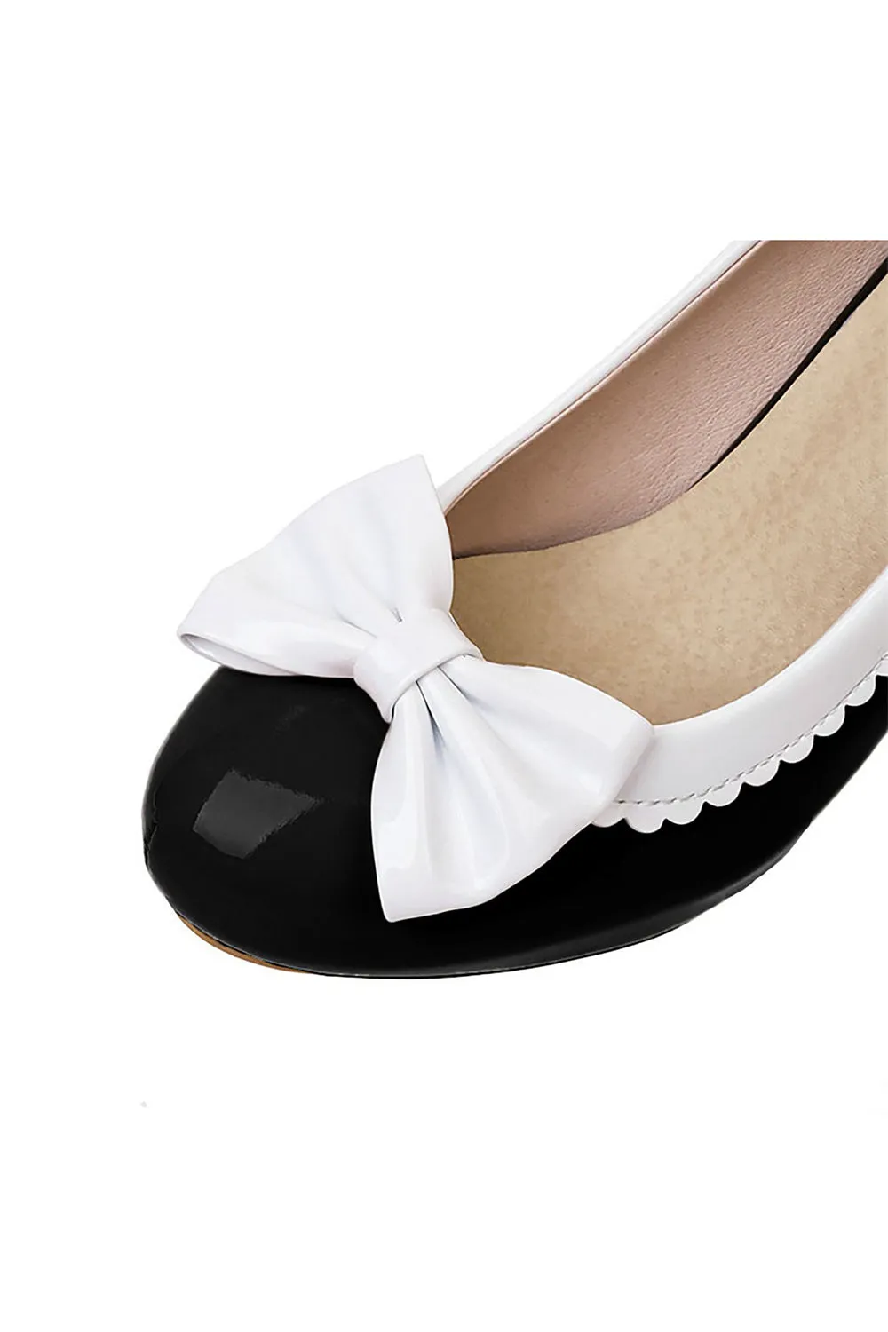 Roycebridal Retro Bowknot High Heels Shoes